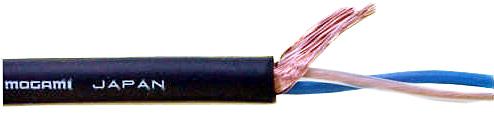 Mogami W2549-2c. Câble micro longue durée, faible capacité, 22 AWG (prix au pied)