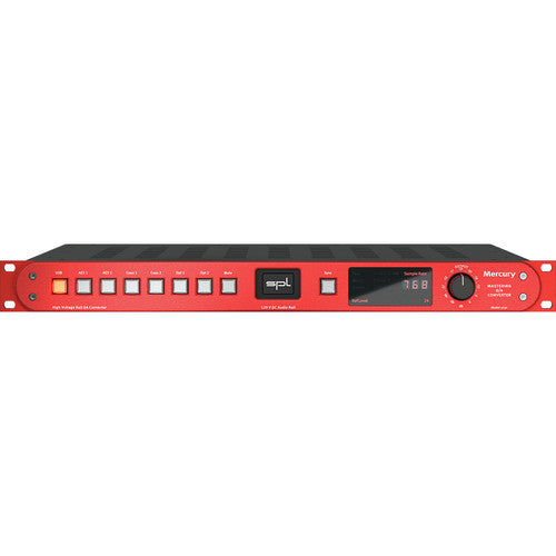 SPL MERCURY Mastering D-A Converter with Monitor Control - Red