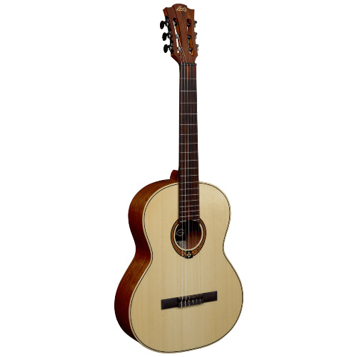 Lag Guitars OC88 Occitane Nylon 4/4 Epicéa Guitare Classique - Naturel Brillant