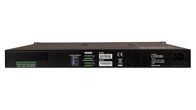 ART HVA1 2-Channel 150W 70V Install Amplifier