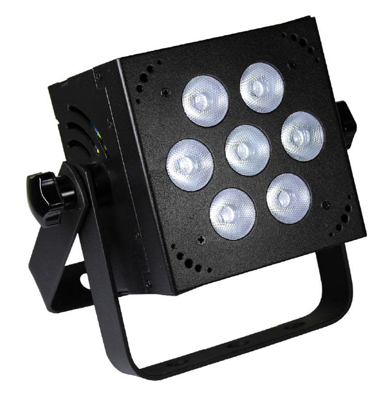 Blizzard Lighting HotBox Infiniwhite 7x5W LED Par Fixture with 3-In-1 Amber/Cool/Warm White