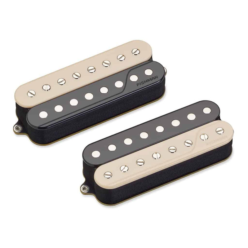 Fishman FLUENCE CLASSIC Humbucker Open Core 8-String Pickup Set - Reverse Zebra