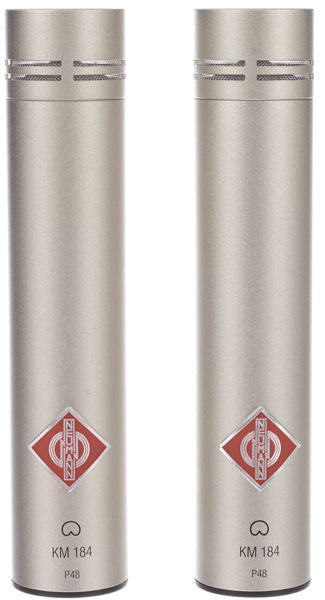 Neumann KM184 STEREO SET Matched Microphone Pair (Nickel)