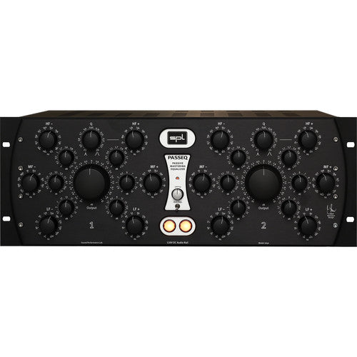 SPL PASSEQ Passive Mastering Equalizer for Pro Audio Applications - Black