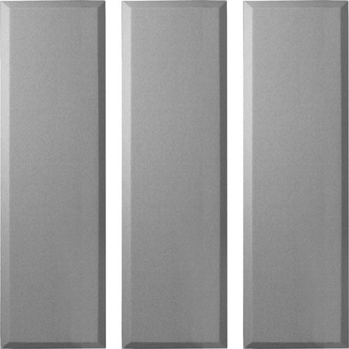 Primacoustic CONTROL COLUMN Panneau 12" x 48" x 2", bord biseauté - Gris, paquet de 12