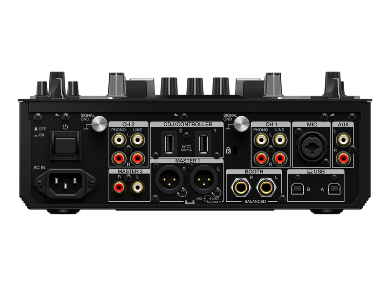 Pioneer DJ DJM-S11 Professional Scratch Style 2-Channel DJ Mixer (Black)