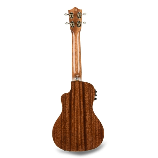 Lanikai MAS-CEC All Solid Mahogany Concert Ukulele w/ Cutaway & Electronics