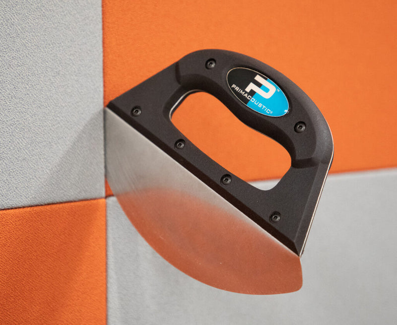 Primacoustic TELAROCKER 7" Fabric Tucking Tool - Curved, Angled Blade