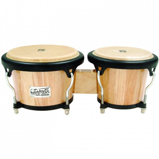 Toca 2600N Player's Series Wood Bongos 7” & 8 1/2” - Natural Finish