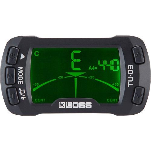 Boss Tu-03 Clip-On Tuner Amp Metronome - Red One Music
