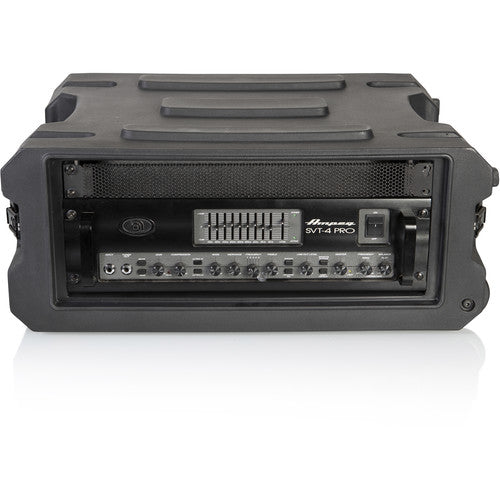 Gator G-PROR-4U-19 Rotationally Molded Rack Case w/ Wheels & Handle - 4U, 19" Deep