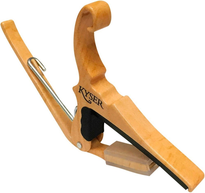 Kyser KG6MA Capodastre pour guitare acoustique à changement rapide - Érable 