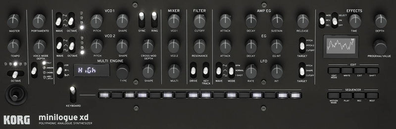 Korg MINILOGUEXDM Analog Synth Module