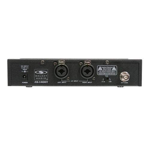 Galaxy Audio AS-1400-4 4 Band Pack System - Red One Music