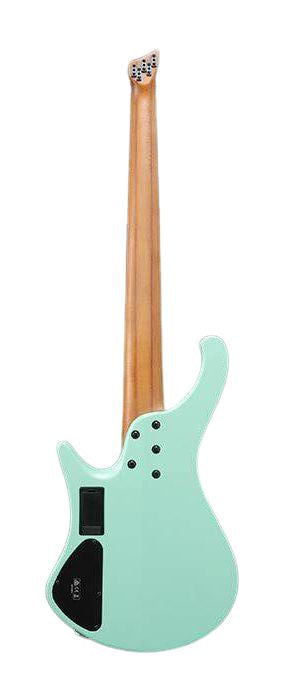Ibanez EHB1005MS-SFM Workshop 5 cordes - Basse électrique sans tête avec frettes ventilées - Sea Foam Green 