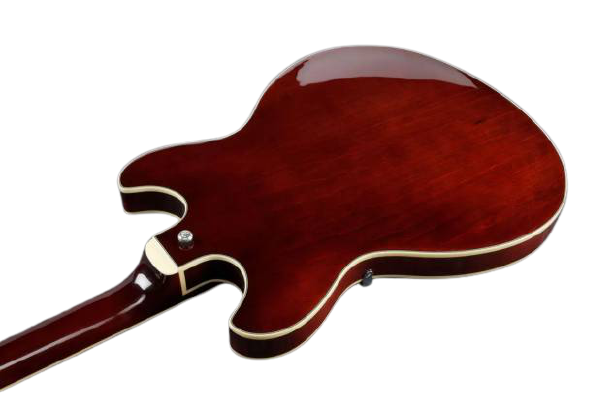 Ibanez AS73FMTIF Artcore Series Semi Hollow-Body Electric Guitar (Transparent Indigo Fade)