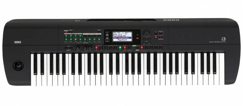 Korg I3MB Clavier 61 touches pour station de travail musicale caoutchouté (noir mat)