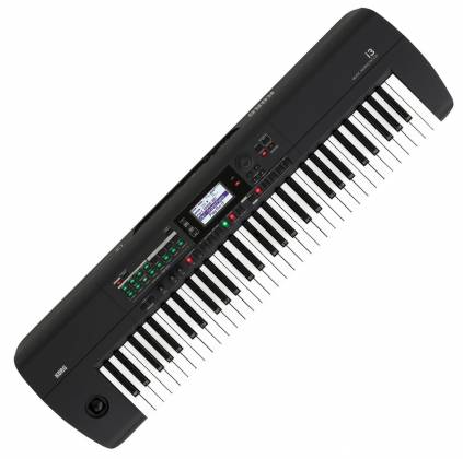 Korg I3MB Clavier 61 touches pour station de travail musicale caoutchouté (noir mat)