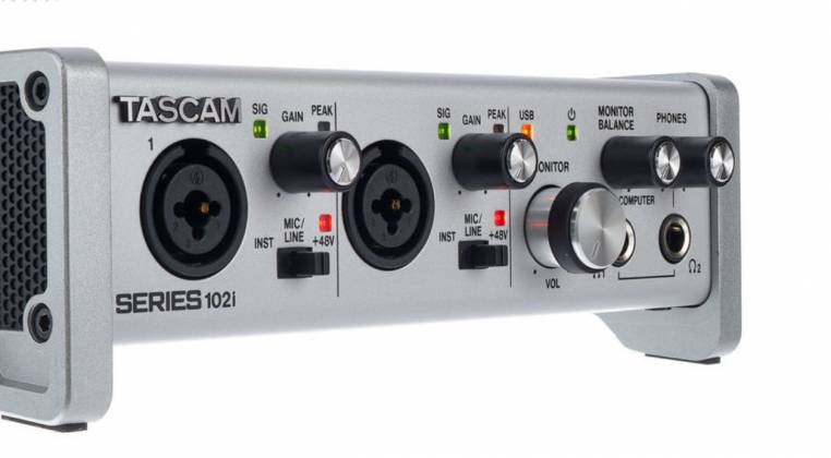 Tascam SERIES 102I 10X2 USB Audio/MIDI Interface
