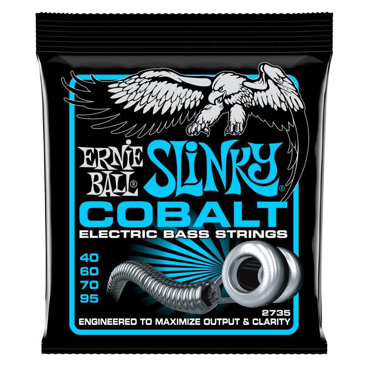 Ernie Ball 2735EB Cobalt Extra 40-95 Bass Strings