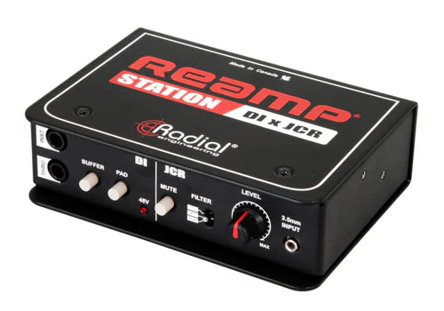 Radial Engineering REAMP STATION Studio Reamper & Direct Box