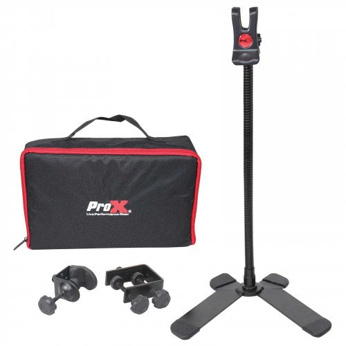 ProX X-MOBICP18 MOBI-BUDDY Hands-Free Mobile Device Clip Kit - Red One Music