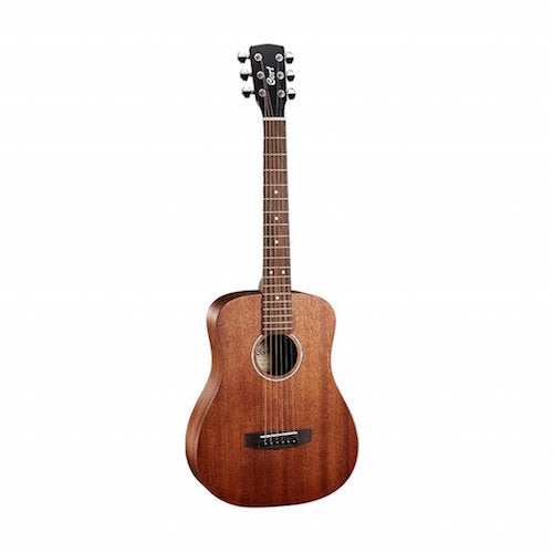Cort AD-MINI-M-BAG-OP 3/4 Sized Dreadnought Body Acoustic Guitar - Red One Music