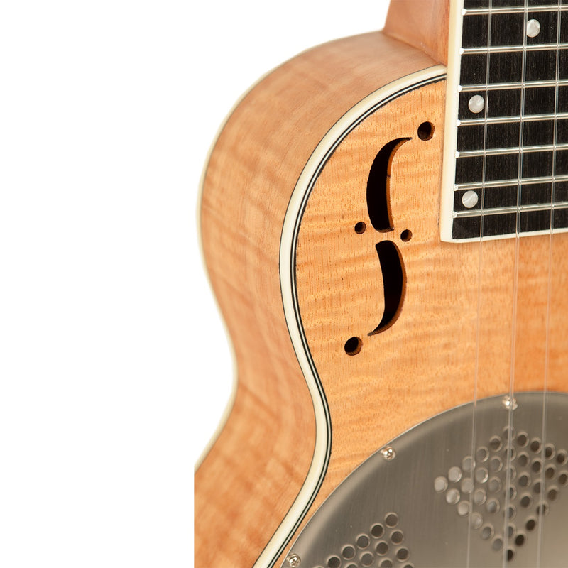 Gold Tone RESOMAPLE/C Concert-Scale Curly Maple Resonator Ukulele