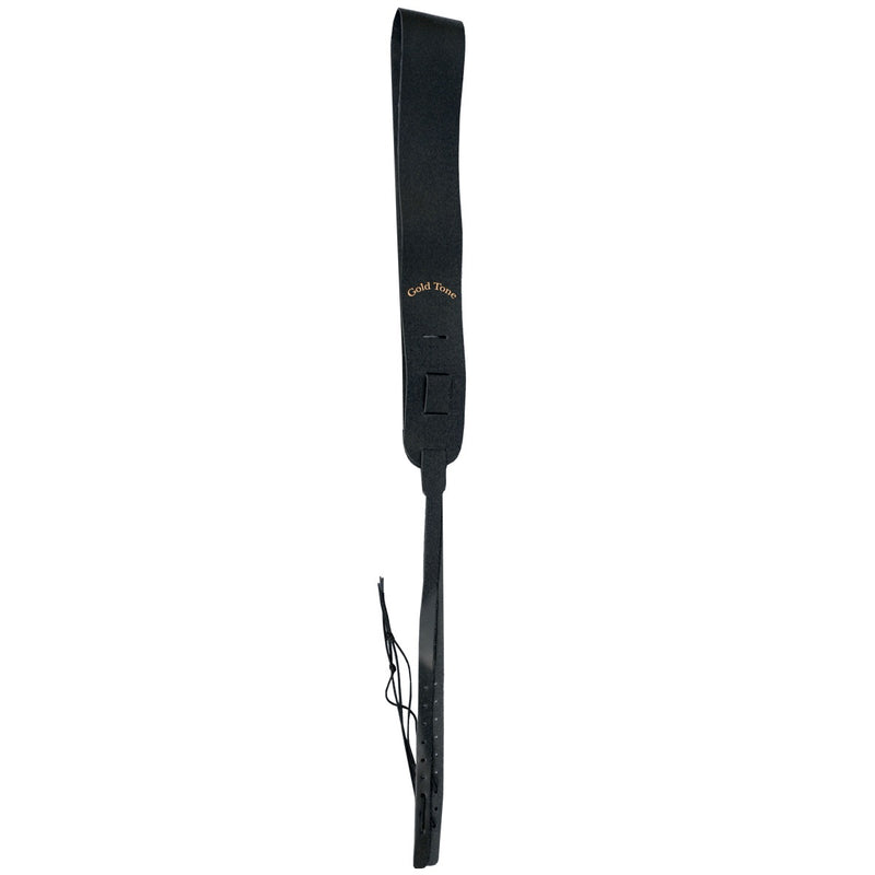 Gold Tone GT-LSSTRAP/BLK LS Leather Cradle Strap - Black