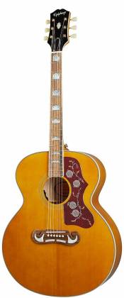Epiphone IGMTJ200 Inspiré de la guitare électrique acoustique Gibson J-200 (Antique Natural)