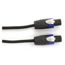 Digiflex Nln4-14/4-3' Neutrik Connectors The World Standard 14 Awg 4-Conductor Speakon Cables - Red One Music