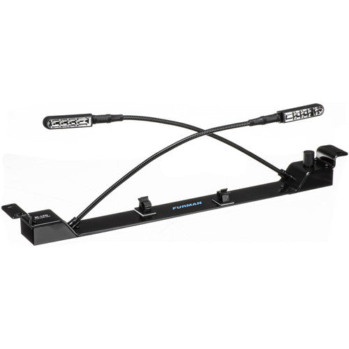 Lampes à col de cygne Furman RL-LED double LED montables en rack