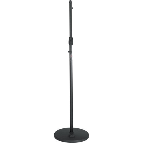 Gator Frameworks GFW-MIC-1200 Support de micro à base ronde standard de 12" avec embrayage rotatif standard