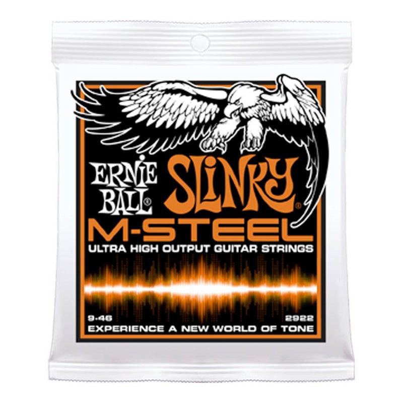 Ernie Ball 2922EB M-Steel Slinky Guitar Strings - Hybrid .009-.046