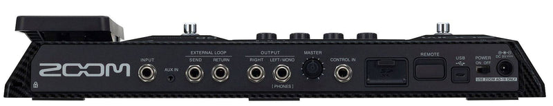 Processeur multi-effets pour guitare Zoom G6 avec pédale d'expression