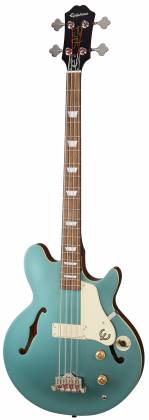 Epiphone EBJC Jack Casady Basse électrique semi-creuse (Faded Pelham Blue)
