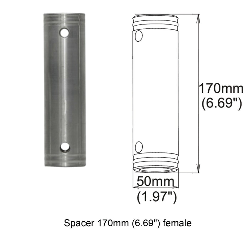 Prox XT-SPFF170 Coupleur féminin 170 mm