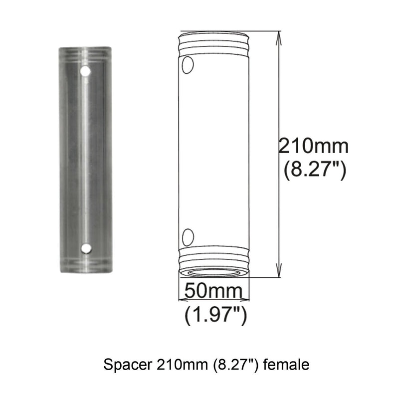 Prox XT-SPFF210 Spacer 210 mm Coupleur féminin