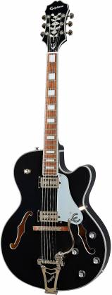 Epiphone ETSW Emperor Swingster Guitare électrique Hollowbody (Noir vieilli brillant)