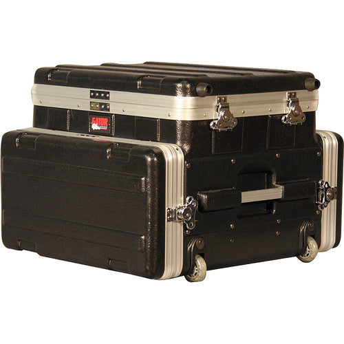 Gator GRC-STUDIO4GO-W Étui de style ATA avec roulettes pour appareil d'enregistrement en rack 4U et ordinateur portable