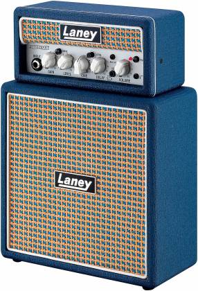 Ampli de guitare Laney MINISTACK-LION alimenté par batterie Lionheart Edition avec interface pour smartphone