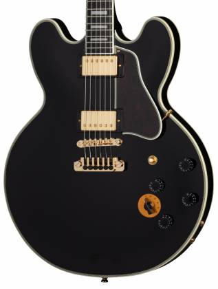 Epiphone IGBBKEBGH Guitare électrique semi-creuse (ébène)