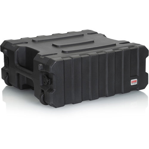 Gator G-PROR-4U-19 Rotationally Molded Rack Case w/ Wheels & Handle - 4U, 19" Deep