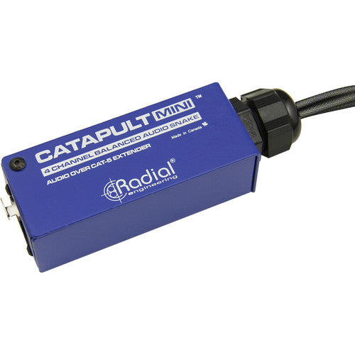Radial Engineering CATAPULT MINI RX 4-Channel XLRM / Cat 5 Audio Snake