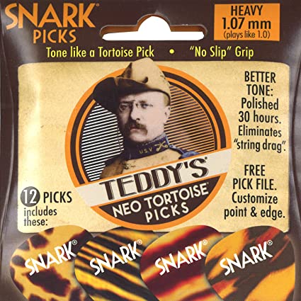 Snark SN-107NT Neo Tortoise Picks - 1.07mm Heavy (12)