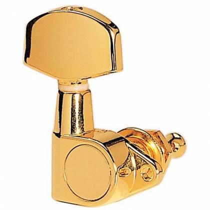 Profile J101GD Jeu de mécaniques pour guitares électriques 3+3-Or