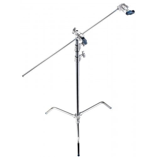 Avenger MAA2033fkit C-stand Fixed Base 40 "3,3m / 10.8 'W / Grip Head, ARM (Chrome)