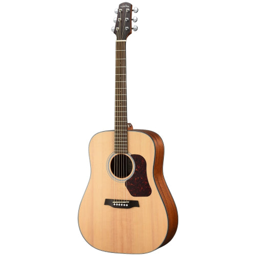 Walden Guitars NATURA 500 - Guitare acoustique Dreadnought - Table en épicéa de Sitka massif