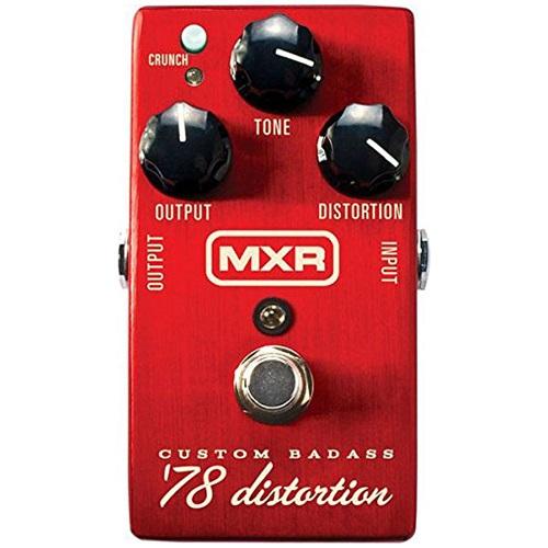 MXR M78 Custom Badass Pedal Custom Badass 78 Distortion Pedal W4 Free Cables