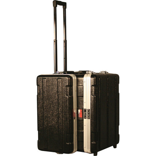 Gator GRC-STUDIO4GO-W Étui de style ATA avec roulettes pour appareil d'enregistrement en rack 4U et ordinateur portable